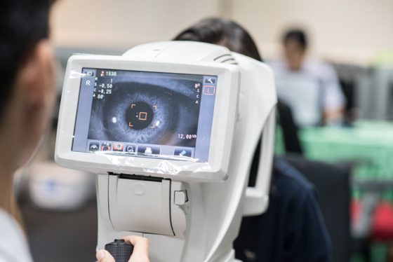 Spot eye conditions early with a thorough eye test